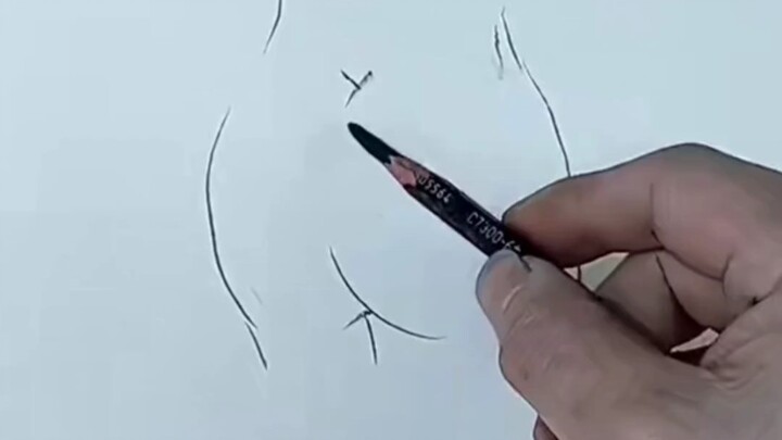 教你画圣诞老人