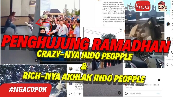 HEBOHNYA CRAZY & RICH INDO PEOPPLE DI PENGHUJUNG RAMADHAN | YOUKUPER #NGACOPOK