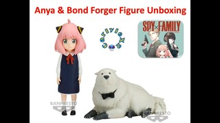 ANYA & Bond Forger Spy X Family Unboxing