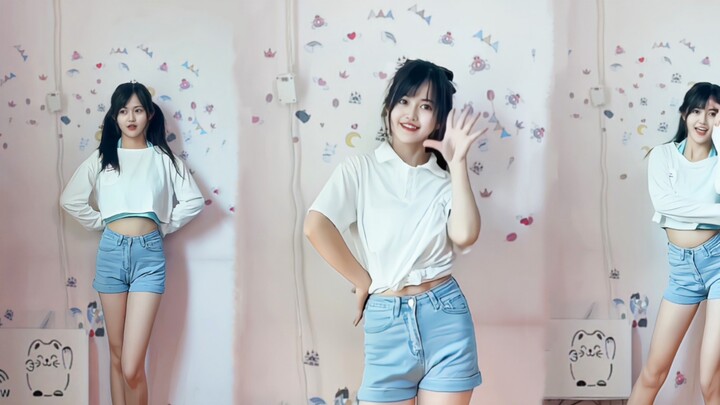 [Xiao Sangxin] A girl is cheerleading at home alone~~ Girls' Generation "Oh"