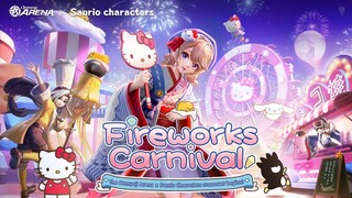 Onmyoji Arena x Sanrio Characters Collab Rewards preview