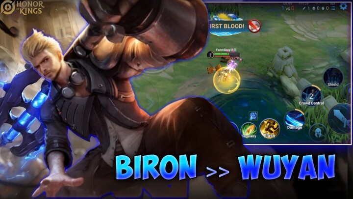 BIRON BETTER THAN WUYAN - Honor of Kings