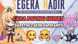 CARA PALING HEMAT DAPETIN 2 SKIN ASPIRANTS LESLEY DAN CHANG'E!