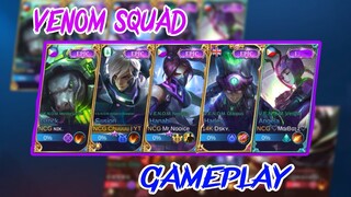 VENOM SKIN SQUAD SO CUTE ? ALL VENOM SKIN GAMEPLAY | WHAT IS THE BEST VENOM SKIN?