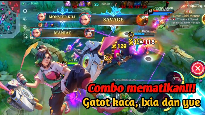 19 Kilss!! Quen Gold Laner (IXIA) - Maniac + Savge | MLBB