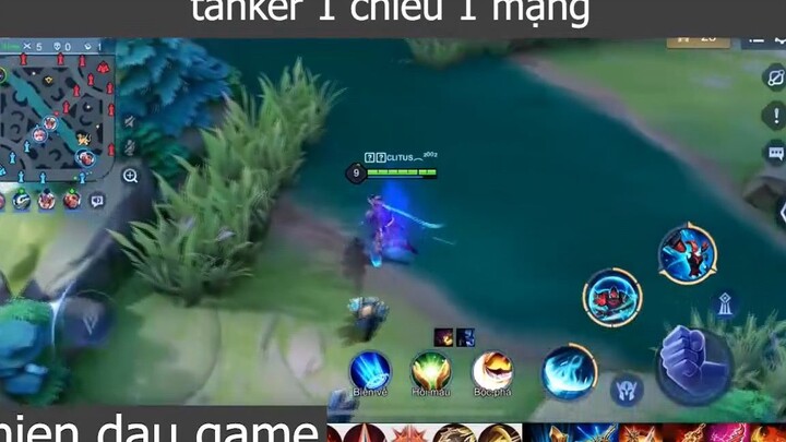 tanker 1 chiêu 1 mạng p3 #chiendaugame
