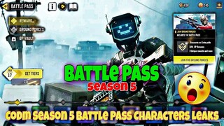 Cod mobile season 5 battle pass leaks | codm season 5 character leaks 2024 | codm season 5 2024 leak