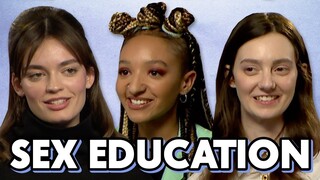 Sex Education Cast On Maeve and Otis' Relationship In Season 2 | PopBuzz Meets