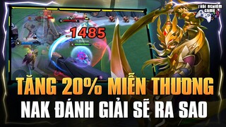 Sẽ ra sao khi Nak có 20% miễn thương? Góc nhìn tuyển thủ Nakroth Fl.Maximus #TNGhoidap