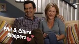 Modern Family Bloopers- Phil & Claire Dunphy
