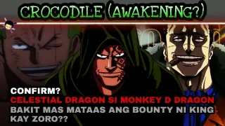 Celestial Dragon si Monkey D Dragon (Confirm?) Crocodile awakening "Black Sand" | Zoro Bounty