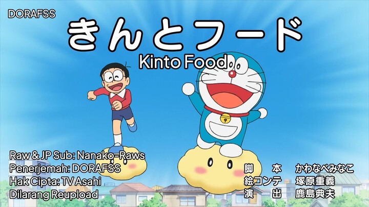 Doraemon 912 AB Sub Indo & Eng Terbaru: Kinto Food & Baterai Ultra Super