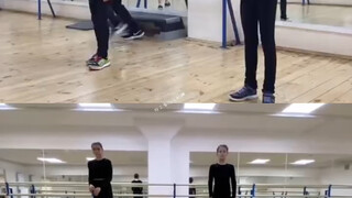 การเต้นรำอันมหัศจรรย์ของกลุ่ม Mianjie สองรุ่นของ Shaqian และ K Qimei, Kbao และ Qimei เต้นรำตามดนตรีท