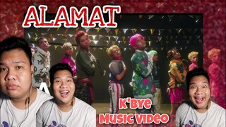 ALAMAT - 'kbye' (Official M/V) (Reaction Video) Alphie Corpuz