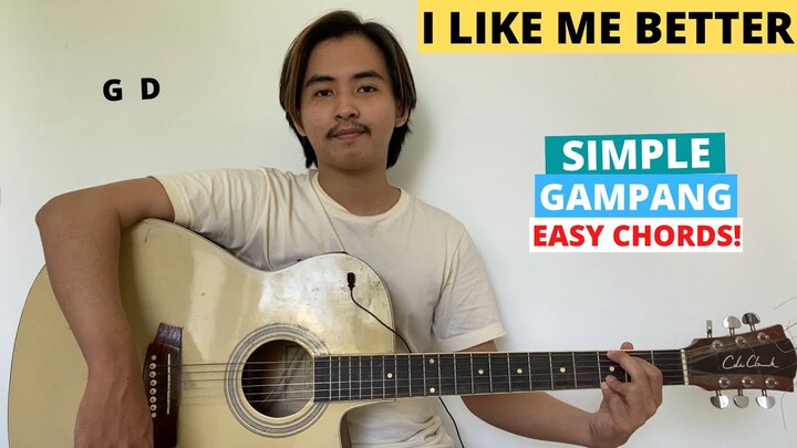 CHORD SIMPLE GAMPANG (I Like Me Better - Lauv) (Tutorial Gitar) Easy Chords!