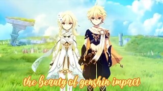 the beauty of genshin|Amv|latihan/first amv|