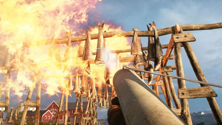 I borrowed a meat-flaming torch from the mess hall [Curry FPS]