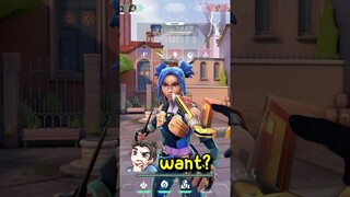 Neon knows what she wants...