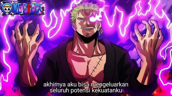 REVIEW OP 1117 - EDAN ZORO YONKOU LEVEL! TEKNIK PEDANG API & PETIR ZORO MEMBUAT NUSJURO TERKEJUT