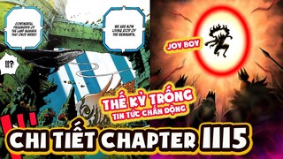 Chi Tiết One Piece 1115| Siêu Hot! THẾ KỶ TRỐNG: JOY BOY Siêu Mạnh, Thế Giới Cổ Đại Đã Bị Nhấn Chìm