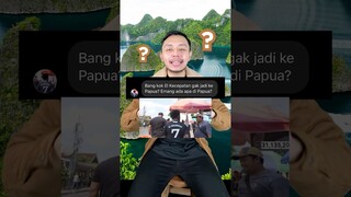 El Kecepatan gak jadi ke PAPUA? Flight di-cancel dua kali? Kok bisa? #shorts