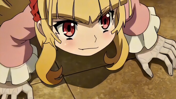 This loli seems scarier than a monster