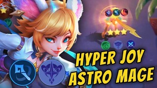 NEW JOY STRONGEST COMBO !! ASTRO MAGE DOUBLE DAMAGE BUFF !! MAGIC CHESS MOBILE LEGENDS