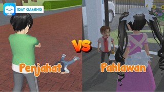 PENJAHAT VS PAHLAWAN - SAKURA SCHOOL SIMULATOR