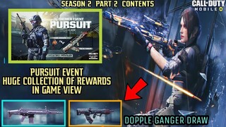 *NEW* PURSUIT  EVENT WITH HUGE REWARDS IN GAME VIEW |  CREDIT STORE SKINS | DOPPLE GANGER LUCKYDRAW.