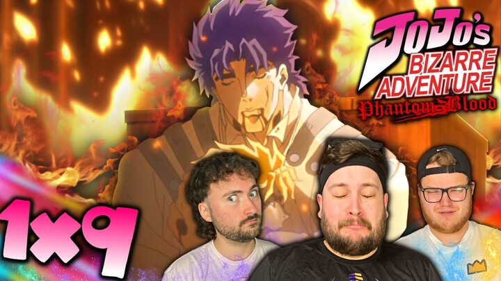 JoJo's Bizarre Adventure FINALE REACTION | S.1 E.9 (Phantom Blood) | "Ripples"