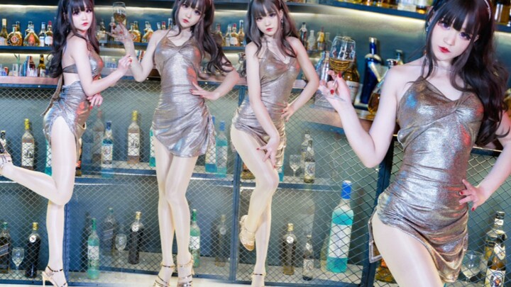 Bar girl sexy dance ❤ flute dance Back to me