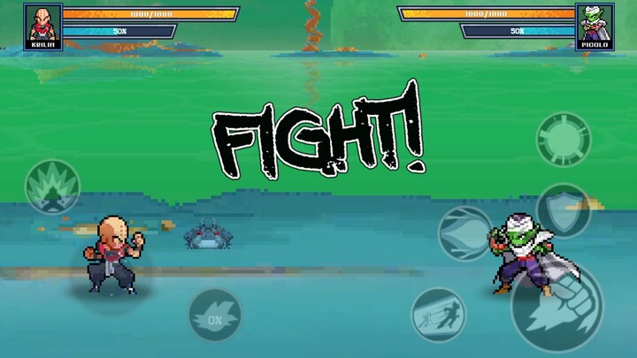 Legend Warriors:  DBZKrilin vs Piccolo
