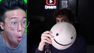 REACTION @Dream FACE REVEAL!!! SPEECHLESS (MIRIP @Logan Paul SUMPAH)