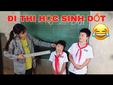 DTVN Vlog : (Tập 88) Bài học nhớ đời cho kẻ giám bắt nạt trẻ trâu (ĐI THI HỌC SINH DỐT)