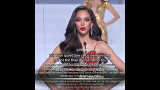 Engsub & Vietsub Miss Universe Thailand 2022 Ann Anna Sueangam-iam Final Q&A Answer Interview