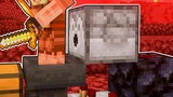 Minecraft: Mesin perdagangan piglin versi ganda, tukar satu set emas batangan dalam 30 detik, versi batuan dasar menang!
