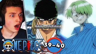 THE STRAW HATS VS. ARLONG PIRATES! 😱 | REACTION Episode 39-40