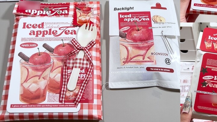 Immersive takeaway | Apple iced tea 🍎 to cool down!