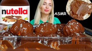 ASMR CHOCOLATE PROFITEROLES MUKBANG | Nusha ASMR