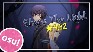 [osu!] ★4.92 Assassins Pride OP | Share the Light - Run Girls, Run! [Replay]