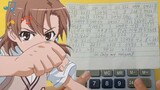 Play the anime song "Only My Railgun" with the calculator 