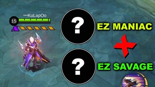 GRANGER EZZZZZ MANIAC & SAVAGE | MOBILE LEGENDS