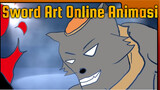 Sword Art Online x Kambing Yang Baik dan Serigala Besar Animasi Crossover