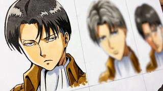 What kind of Levi can you draw using 9 anime styles?