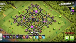 FARMING TH 9 , clash of clans