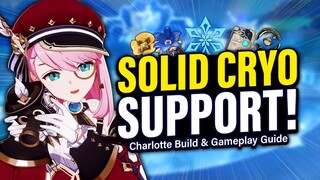 CHARLOTTE GUIDE: How to Play, Best Artifact & Weapon Builds, Team Comps | Genshin Impact 4.2