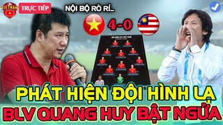 U23 Việt Nam vs U23 Malaysia: BLV Quang Huy Bất Ngửa Phát Hiện Đội Hình Rất Lạ Của HLV Gong