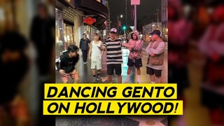GENTO DANCE Cover On The Streets Of HOLLYWOOD!