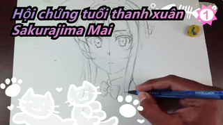 [Hội chứng tuổi thanh xuân/Vẽ tay] Sakurajima Mai- Shinigami Arts_1