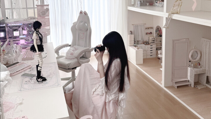 🎀 Ngôi nhà mơ ước của tôi và BJD | Cư dân đầu tiên đã chuyển vào nhà búp bê